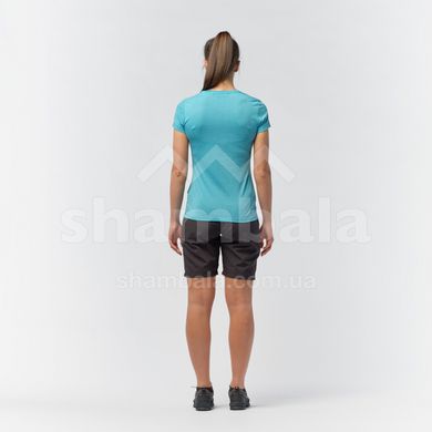 Жіноча футболка Salewa Solid Dri-Rel S/S Tee, Blue Melange, XS (SLW 27019.8176-XS)