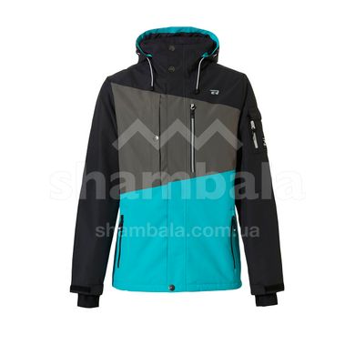 Гірськолижна чоловіча тепла мембранна куртка Rehall Anchor 2023, Aqua, L (Rhll 60309,3005-L)