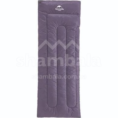 Спальний мішок Naturehike H150 NH19S015-D (25/18&deg;С), 190 см - Right Zip, Large, Purple (6927595798706)