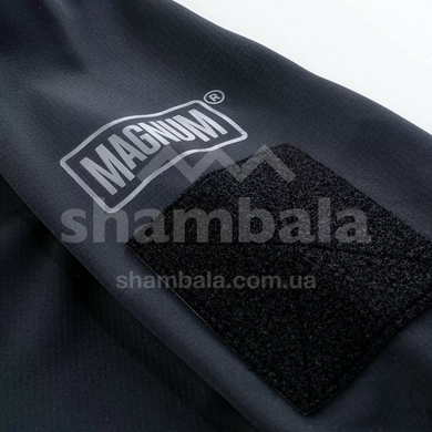 Тактична чоловіча Soft Shell куртка Magnum Cervus, Black, S (MGN 26761-BLACK-S)