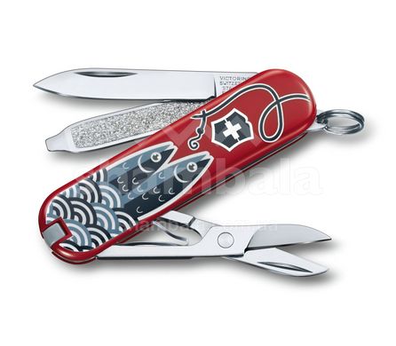Швейцарский складной нож Victorinox Classic SD (58 мм 7 функций) 0.6223.L1901