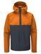Мембранная мужская куртка Rab Downpour Eco Jacket, Marmalade/Beluga, L (RB QWG-82-MAB-LRG)