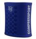 Напульсники Compressport Sweatbands 3D.Dots, Dazz Blue/White, One Size (7630102561906)