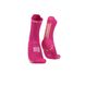 Носки Compressport Pro Racing Socks V4.0 Run High, Fluo Pink/Primerose, T1 (XU00046B 360 0T1)