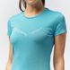 Жіноча футболка Salewa Solid Dri-Rel S/S Tee, Blue Melange, XS (SLW 27019.8176-XS)