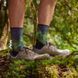 Шкарпетки чоловічі Smartwool Trail Run Targeted Cushion Neature Print Crew, Twilight Blue, L (SW SW002693.G74-L)