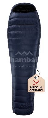 Спальный мешок Nordisk Passion Five Medium (-2/-7&deg;C), 175 см - Left Zip, mood indigo/black (87221)