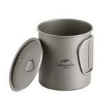 Кружка титановая Naturehike NH20CJ005, 600 мл (6927595769966)