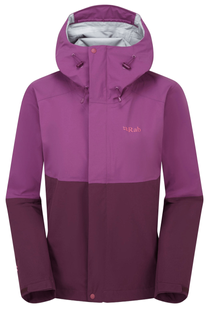 Мембранна куртка жіноча Rab Firewall Jacket Wmns, Plum/Mulberry, 16 (RB QWI-09-PMU-16)