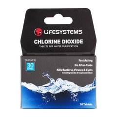 Таблетки для дезінфекції води Lifesystems Chlorine Dioxide (LFS 44020)