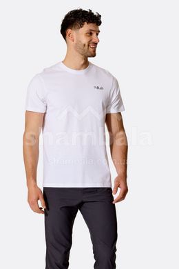 Футболка чоловіча Rab Stance Traverse Tee, White, M (RB QCC-45-WHT-MED)