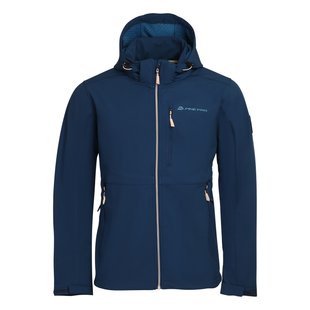 Мембранная мужская Soft Shell куртка Alpine Pro Zaih, XS - Blue (MJCX519 628)