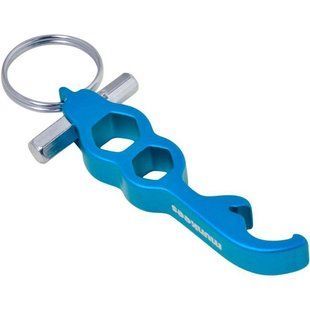 Брелок-открывалка Munkees 3413 Hex Tool Blue (MNKS 3413-BL)