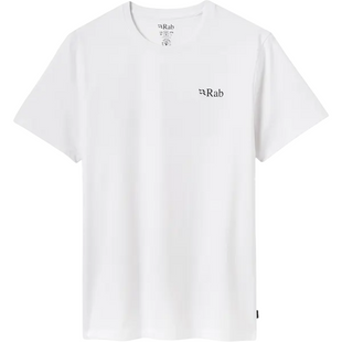 Футболка чоловіча Rab Stance Traverse Tee, White, M (RB QCC-45-WHT-MED)