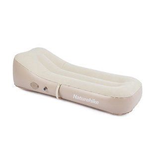 Надувной матрас одноместный со встроенной помпой Naturehike CNH22DZ027, 180х76х33см, Beige (6975641885450)