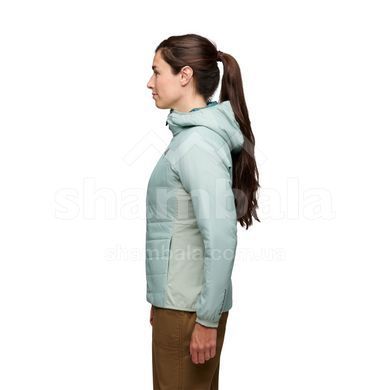 Трекінгова куртка жіноча Black Diamond W Solution 1.0 Hoody, Agave, L (BD 7460373061LRG1)
