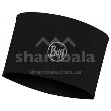 Повязка на голову Buff Tech Fleece Headband, Solid Black (BU 124061.999.10.00)