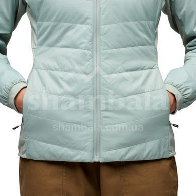 Трекінгова куртка жіноча Black Diamond W Solution 1.0 Hoody, Agave, L (BD 7460373061LRG1)