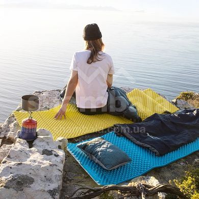 Килимок кемпінговий, каремат Naturehike IXPE Thickened NH20FCD07, 187х56х2.5см, Yellow (6927595748084)