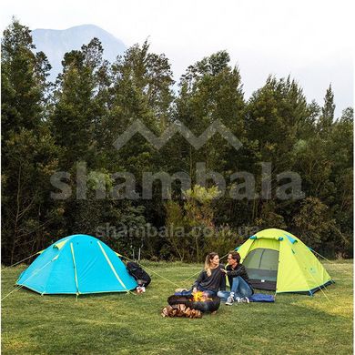 Палатка двухместная Naturehike P-Series NH18Z022-P, Light Green, 210T/65D (NH 6975641887782)