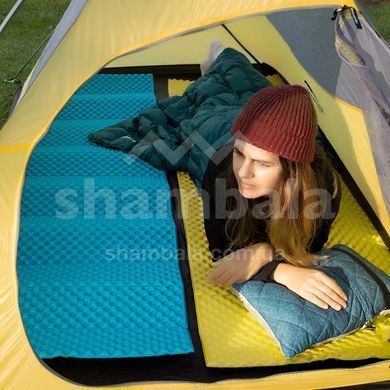 Килимок кемпінговий, каремат Naturehike IXPE Thickened NH20FCD07, 187х56х2.5см, Yellow (6927595748084)