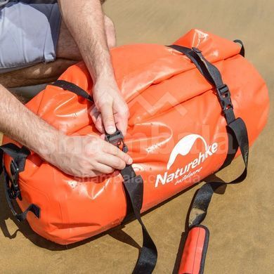 Сумка-баул водонепроницаемая Naturehike NH20FSB03, 60 л, Orange (6927595744284)