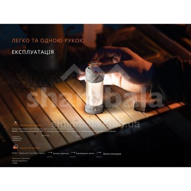 Фонарь кемпинговый Fenix CL22R, White (CL22RWH)