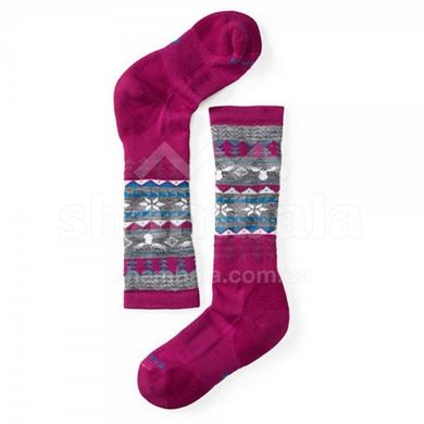 Шкарпетки для дівчаток Smartwool Wintersport Fairisle Moose Berry, р. L (SW 15012.044-L)