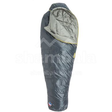 Спальный мешок Big Agnes Anthracite 30 (-1°C), Long, 198 см - Left Zip, Grey (BTMA30LL23)