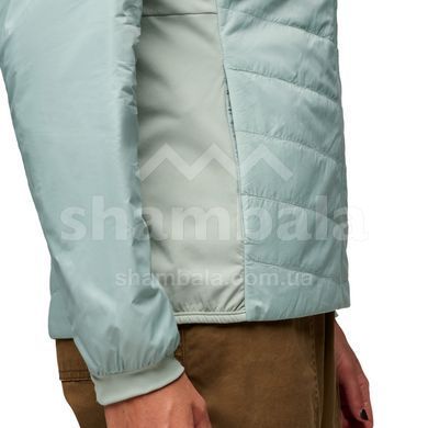 Трекінгова куртка жіноча Black Diamond W Solution 1.0 Hoody, Agave, L (BD 7460373061LRG1)