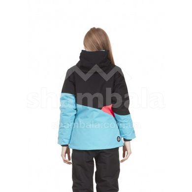 Горнолыжная детская теплая мембранная куртка Picture Organic Naika, L - Black/Turquoise (KVT052A-8) 2021