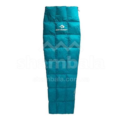 Спальный мешок Traveller TR1 (10°C), 198 см - Left Zip, Teal от Sea to Summit (STS ATR1-L)