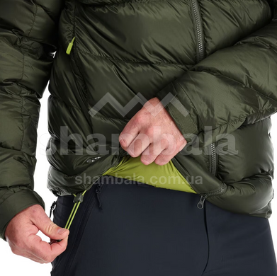 Чоловічий зимовий пуховик Rab Axion Pro Jacket Army, XL (RB QDE-64.AR-XL)