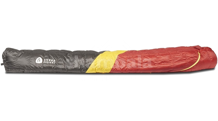 Спальний мішок Sierra Designs Nitro 800F 20 (-2/-9&deg;C), 183 см - Left Zip, Red/Black/Yellow (SD 70604318R)