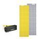 Килимок кемпінговий, каремат Naturehike IXPE Thickened NH20FCD07, 187х56х2.5см, Yellow (6927595748084)