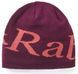 Шапка Rab Logo Beanie, Mulberry/Hibiscus, One Size (RB QAB-39-MLH-ONE)