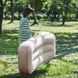 Надувной матрас одноместный со встроенной помпой Naturehike CNH22DZ027, 180х76х33см, Beige (6975641885450)