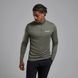 Футболка мужская Montane Dart Zip Neck M, Caper, S (5056601053261)