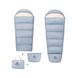 Спальный мешок детский Naturehike С300 NH21MSD01 (6/1°С), 160 см - Right Zip, Blue (6927595774649)