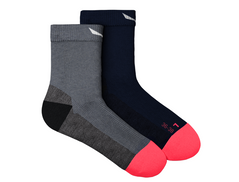 Шкарпетки жіночі Salewa MTN TRN AM W QRT Sock, gray, 42-44 (69031/0621 42-44)