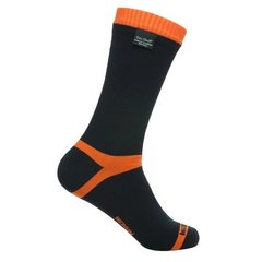Шкарпетки водонепроникні Dexshell Hytherm Pro, Black/Orange, S (DS634S)