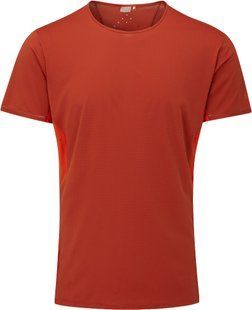 Футболка мужская Rab Sonic Ultra Tee, RED CLAY/FIRECRACKER, L (5059913050409)