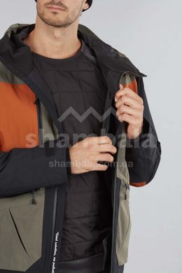 Горнолыжная мужская теплая мембранная куртка Picture Organic Naikoon 2023, dark army green, L (MVT391B-L)
