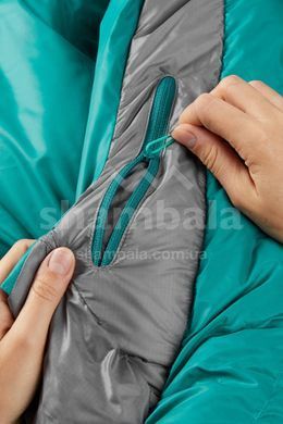 Спальний мішок жіночий Rab Alpine 400 Wmns Regular, (-5&deg;C), 170 см - Left Zip, Atlantis (RB QSD-28-ATL-REG-LZ)