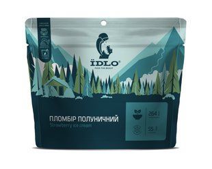 Пломбир клубника ЇDLO, 55 г (ЇDL)