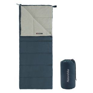 Спальный мешок Naturehike F150 NH22MSD05, (13/7&deg;С), 190см - Left Zip, Dark Blue (6927595797747-L)