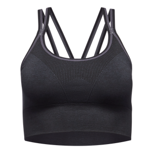Топ женский Black Diamond W Crux Bra, Carbon, S (BD 7521220003SML1)