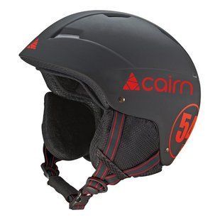 Шолом гірськолижний Cairn Loc-Active, mat black-red, 54-56 (0605250-02-54-56)