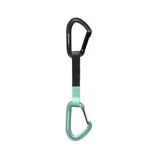 Відтяжка з карабінами Black Diamond HotForge Hybrid Quickdraw 16 cm, Clean Green, One Size (BD 3811183018ALL1)