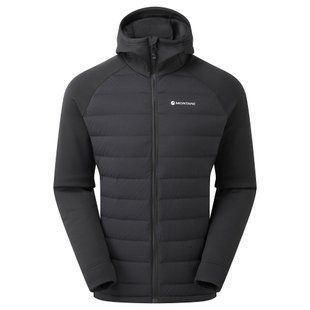 Чоловічий легкий пуховик Montane Composite Hoodie M, Black, L (5056601024599)